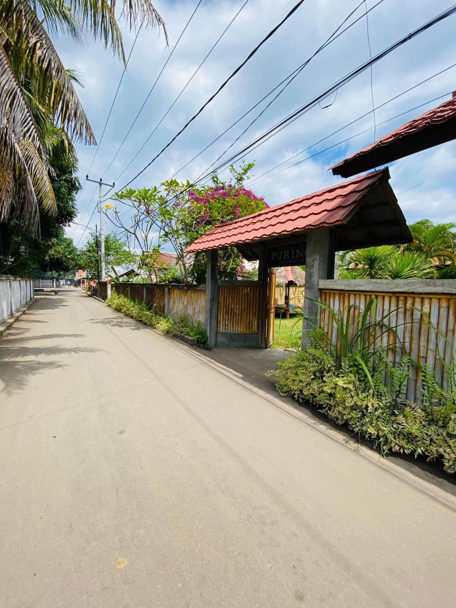 Puring Bungalows Gili Air Dış mekan fotoğraf